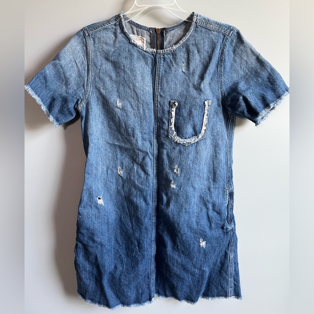 Current/Elliot Bombay Shift Jean Dress Size 0